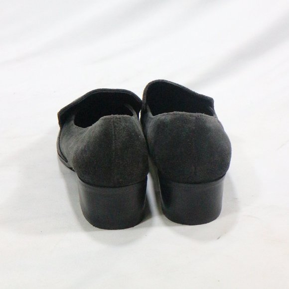 STEVE MADDEN Glenndda Gray Suede Point Toe Shoes - Picture 3 of 8